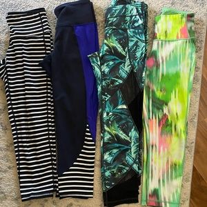 3 XXS athleta crops